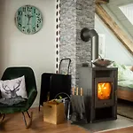 Apartament Hof Vierzehnender Im Hohen Venn - 70qm Fachwerk-studio - Grosses Wohn-schlafzimmer Mit Dachterrasse Und Kaminofen - Separate Kueche - Perfekt Fuer Paare - - Eifel - Hunde Willkommen - Islandpferde