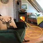 Hof Vierzehnender Im Hohen Venn - 70qm Fachwerk-studio - Grosses Wohn-schlafzimmer Mit Dachterrasse Und Kaminofen - Separate Kueche - Perfekt Fuer Paare - - Eifel - Hunde Willkommen - Islandpferde *