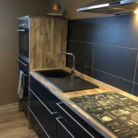 Hof Vierzehnender Im Hohen Venn - 70qm Fachwerk-studio - Grosses Wohn-schlafzimmer Mit Dachterrasse Und Kaminofen - Separate Kueche - Perfekt Fuer Paare - - Eifel - Hunde Willkommen - Islandpferde