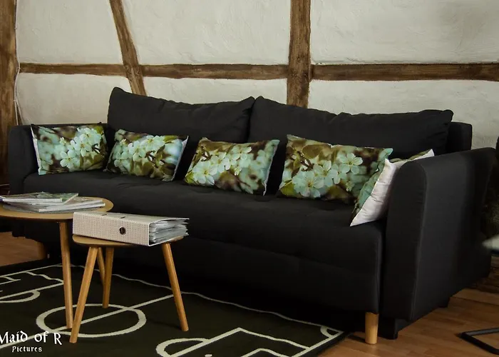 Hof Vierzehnender Im Hohen Venn - 70qm Fachwerk-studio - Grosses Wohn-schlafzimmer Mit Dachterrasse Und Kaminofen - Separate Kueche - Perfekt Fuer Paare - - Eifel - Hunde Willkommen - Islandpferde