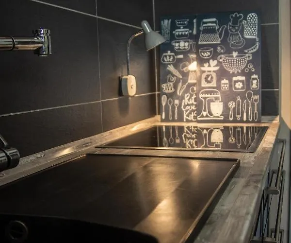 Hof Vierzehnender Im Hohen Venn - 70qm Fachwerk-studio - Grosses Wohn-schlafzimmer Mit Dachterrasse Und Kaminofen - Separate Kueche - Perfekt Fuer Paare - - Eifel - Hunde Willkommen - Islandpferde * 蒙绍