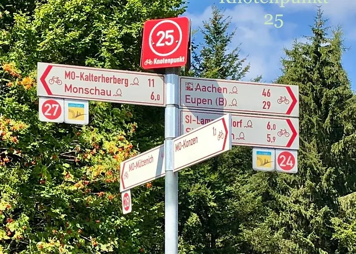 Hof Vierzehnender Im Hohen Venn - 70qm Fachwerk-studio - Grosses Wohn-schlafzimmer Mit Dachterrasse Und Kaminofen - Separate Kueche - Perfekt Fuer Paare - - Eifel - Hunde Willkommen - Islandpferde