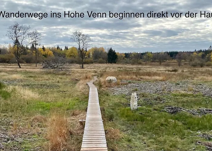 公寓 Hof Vierzehnender Im Hohen Venn - 70qm Fachwerk-studio - Grosses Wohn-schlafzimmer Mit Dachterrasse Und Kaminofen - Separate Kueche - Perfekt Fuer Paare - - Eifel - Hunde Willkommen - Islandpferde 蒙绍