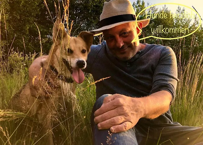 Hof Vierzehnender Im Hohen Venn - 70qm Fachwerk-studio - Grosses Wohn-schlafzimmer Mit Dachterrasse Und Kaminofen - Separate Kueche - Perfekt Fuer Paare - - Eifel - Hunde Willkommen - Islandpferde 公寓 *