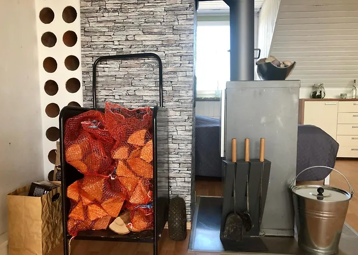 Hof Vierzehnender Im Hohen Venn - 70qm Fachwerk-studio - Grosses Wohn-schlafzimmer Mit Dachterrasse Und Kaminofen - Separate Kueche - Perfekt Fuer Paare - - Eifel - Hunde Willkommen - Islandpferde