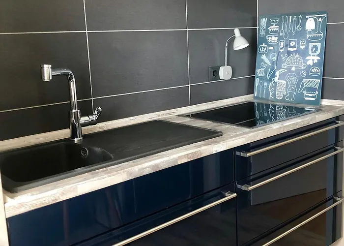 公寓 Hof Vierzehnender Im Hohen Venn - 70qm Fachwerk-studio - Grosses Wohn-schlafzimmer Mit Dachterrasse Und Kaminofen - Separate Kueche - Perfekt Fuer Paare - - Eifel - Hunde Willkommen - Islandpferde 蒙绍