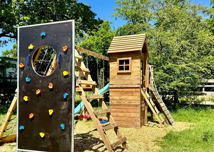 Hof Vierzehnender Im Hohen Venn - 70qm Fachwerk-studio - Grosses Wohn-schlafzimmer Mit Dachterrasse Und Kaminofen - Separate Kueche - Perfekt Fuer Paare - - Eifel - Hunde Willkommen - Islandpferde *