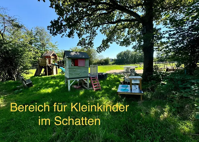 公寓 Hof Vierzehnender Im Hohen Venn - 70qm Fachwerk-studio - Grosses Wohn-schlafzimmer Mit Dachterrasse Und Kaminofen - Separate Kueche - Perfekt Fuer Paare - - Eifel - Hunde Willkommen - Islandpferde
