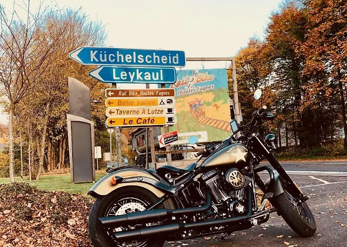 Hof Vierzehnender Im Hohen Venn - 70qm Fachwerk-studio - Grosses Wohn-schlafzimmer Mit Dachterrasse Und Kaminofen - Separate Kueche - Perfekt Fuer Paare - - Eifel - Hunde Willkommen - Islandpferde 公寓 *