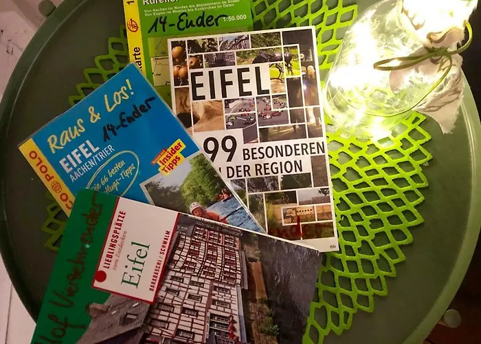 Hof Vierzehnender Im Hohen Venn - 70qm Fachwerk-studio - Grosses Wohn-schlafzimmer Mit Dachterrasse Und Kaminofen - Separate Kueche - Perfekt Fuer Paare - - Eifel - Hunde Willkommen - Islandpferde 公寓