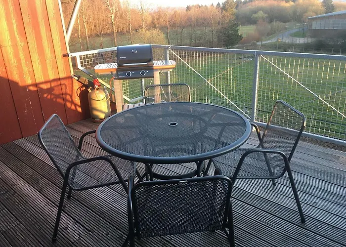 Hof Vierzehnender Im Hohen Venn - 70qm Fachwerk-studio - Grosses Wohn-schlafzimmer Mit Dachterrasse Und Kaminofen - Separate Kueche - Perfekt Fuer Paare - - Eifel - Hunde Willkommen - Islandpferde 蒙绍